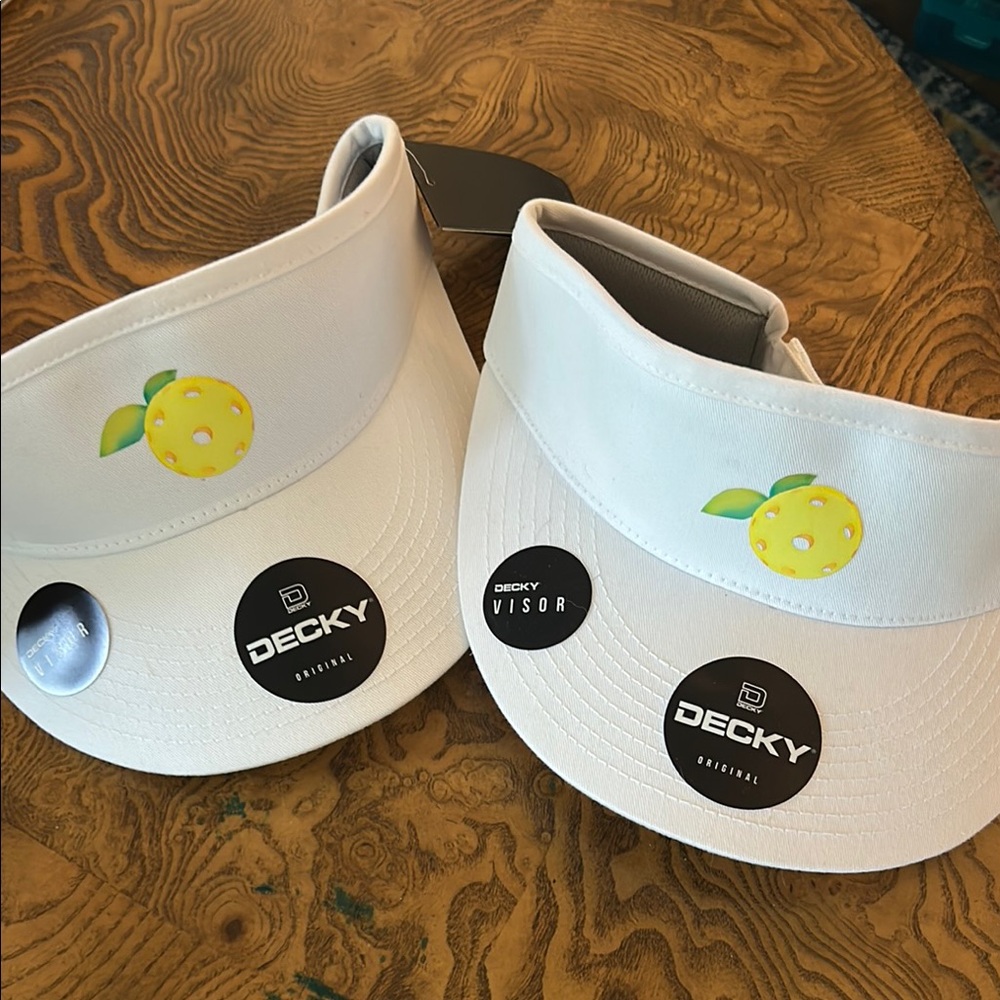 White Fresh Pickleball Visor